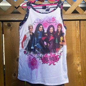 Disney Descendants‎ Isle Rules Tank Top Girls Size 14/16 Character Rare Find